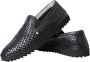 Dolce & Gabbana Zwarte geweven leren heren loafers schoenen Black Heren - Thumbnail 13