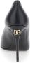 Dolce & Gabbana Zwarte Hak Décolleté Nappa Schoenen Black Dames - Thumbnail 5