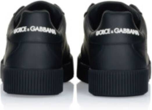 Dolce & Gabbana Zwarte Heren Sneaker Comfortabel en veelzijdig