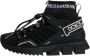 Dolce & Gabbana Zwarte HighTop Sok Sneakers Sorrento Model - Thumbnail 2