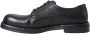 Dolce & Gabbana Zwarte Horse Leather Derby Dress Schoenen Black Heren - Thumbnail 5