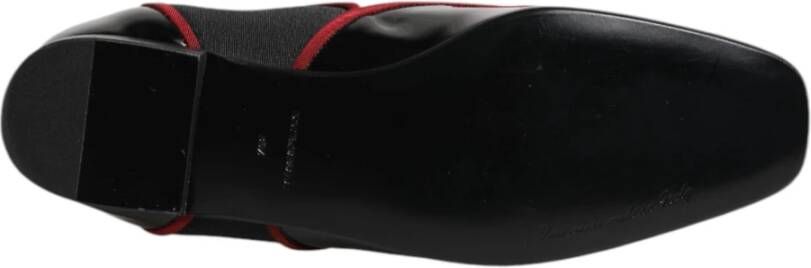 Dolce & Gabbana Zwarte Jackie Buttoned Chelsea Laarzen