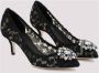 Dolce&Gabbana Pumps & high heels Decollete Pizzo Bellucci Charmant + Raso Nero in zwart - Thumbnail 8