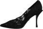 Dolce & Gabbana Zwarte Kristal Mary Jane Stiletto Pumps - Thumbnail 2