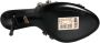 Dolce & Gabbana Parel versierde leren insteek sandalen Black Dames - Thumbnail 12