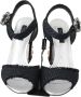 Dolce & Gabbana Zwarte LED Sandalen Schoenen Enkelband Black Dames - Thumbnail 4