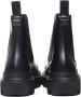 Dolce & Gabbana Chelsea Boots van geborsteld leer met iconische logo plaque Black Heren - Thumbnail 4