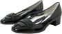 Dolce & Gabbana Lakleren Blokhakken Pumps Schoenen Black Dames - Thumbnail 9