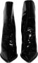 Dolce & Gabbana Zwarte Patentleren Logo Enkellaarzen Black Dames - Thumbnail 8