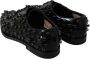 Dolce & Gabbana Zwarte Leren Jurkschoenen met Zwarte Kristallen Black Heren - Thumbnail 7