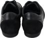 Dolce & Gabbana Zwarte Leren Casual Sneakers Schoenen - Thumbnail 3