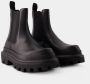 Dolce & Gabbana Chelsea Boots van geborsteld leer met iconische logo plaque Black Heren - Thumbnail 6