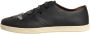 Dolce & Gabbana Zwarte Leren Crown Sneakers - Thumbnail 2