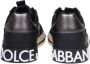 Dolce & Gabbana Zwarte leren Custom 2.0 sneakers Black Heren - Thumbnail 5