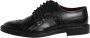 Dolce & Gabbana Zwarte Leren Derby Formele Schoenen - Thumbnail 2