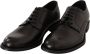 Dolce & Gabbana Zwarte Leren Derby Schoenen Gemaakt in Italië Black Heren - Thumbnail 14