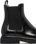 Dolce & Gabbana Kalfsleren Fussbett Merklabel Rubberen Zool Sandalen Black Heren - Thumbnail 5