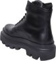 Dolce & Gabbana Trek Leren Gevechtslaarzen Black Heren - Thumbnail 11