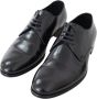 Dolce & Gabbana Zwarte Leren Formele Jurkschoenen Italiaanse Stijl Black Heren - Thumbnail 9