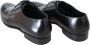 Dolce & Gabbana Zwarte Leren Formele Jurkschoenen Italiaanse Stijl Black Heren - Thumbnail 10