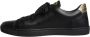 Dolce & Gabbana Zwarte Leren Hart Sneakers met Logo Black Heren - Thumbnail 2