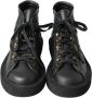 Dolce & Gabbana Zwarte leren instap stretch laarzen Black Dames - Thumbnail 11