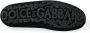 Dolce & Gabbana Elegante Zwarte Leren Loafer Slides met Gouden Borduursel Black Heren - Thumbnail 12