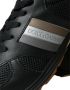 Dolce & Gabbana Leren Lage Sneakers In Zwart Met Gouden Details - Thumbnail 9