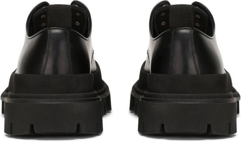 Dolce & Gabbana Zwarte leren loafers
