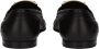 Dolce & Gabbana Zwarte platte schoenen met gouden logo Black Heren - Thumbnail 4