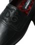 Dolce & Gabbana Zwarte leren logo borduurloafers Black Heren - Thumbnail 9