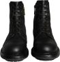 Dolce & Gabbana Zwarte Leren Enkellaarzen voor Heren Black Heren - Thumbnail 3