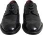 Dolce & Gabbana Zwarte Leren Oxford Wingtip Formele Schoenen Black Heren - Thumbnail 8