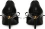 Dolce & Gabbana Zwarte leren pumps met gouden logo Black Dames - Thumbnail 10