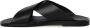 Dolce & Gabbana Zwarte leren sandalen met DG-logo Black Heren - Thumbnail 4