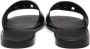 Dolce & Gabbana Gestikte leren slides met uitgesneden details Black Heren - Thumbnail 5