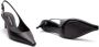 Dolce & Gabbana Zwarte leren slingback pumps met gesp - Thumbnail 2
