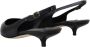 Dolce & Gabbana Zwarte Leren Slingbacks met Gespsluiting Black Dames - Thumbnail 6