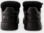 Dolce & Gabbana Zwarte Leren Sneakers Portofino Stijl Black Heren - Thumbnail 3