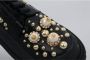 Dolce & Gabbana Prachtige Zwarte Trekking Derby met Gouden Studs Black Dames - Thumbnail 8