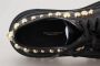 Dolce & Gabbana Prachtige Zwarte Trekking Derby met Gouden Studs Black Dames - Thumbnail 12