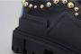 Dolce & Gabbana Prachtige Zwarte Trekking Derby met Gouden Studs Black Dames - Thumbnail 8