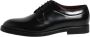 Dolce & Gabbana Zwarte leren veterschoenen - Thumbnail 2