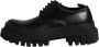 Dolce & Gabbana Zwarte leren veterschoenen - Thumbnail 2
