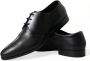 Dolce & Gabbana Zwarte Leren Veterschoenen Derby Model Black Heren - Thumbnail 8