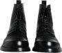 Dolce & Gabbana Zwarte leren veterschoenen met logo Black Heren - Thumbnail 2
