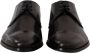 Dolce & Gabbana Zwarte Leren Veterschoenen voor Formele Gelegenheden Black Heren - Thumbnail 26