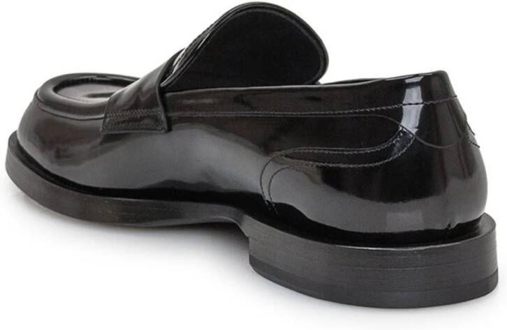 Dolce & Gabbana Zwarte Loafer Schoenen voor Heren Black Heren