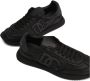 Dolce & Gabbana Zwarte Logo Ontwerp Veterschoenen - Thumbnail 2