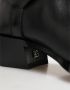 Dolce & Gabbana Zwarte Logo Plaque Kalf Laarzen - Thumbnail 2